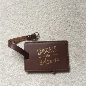 Leather Luggage Tag! 2/12 ✨